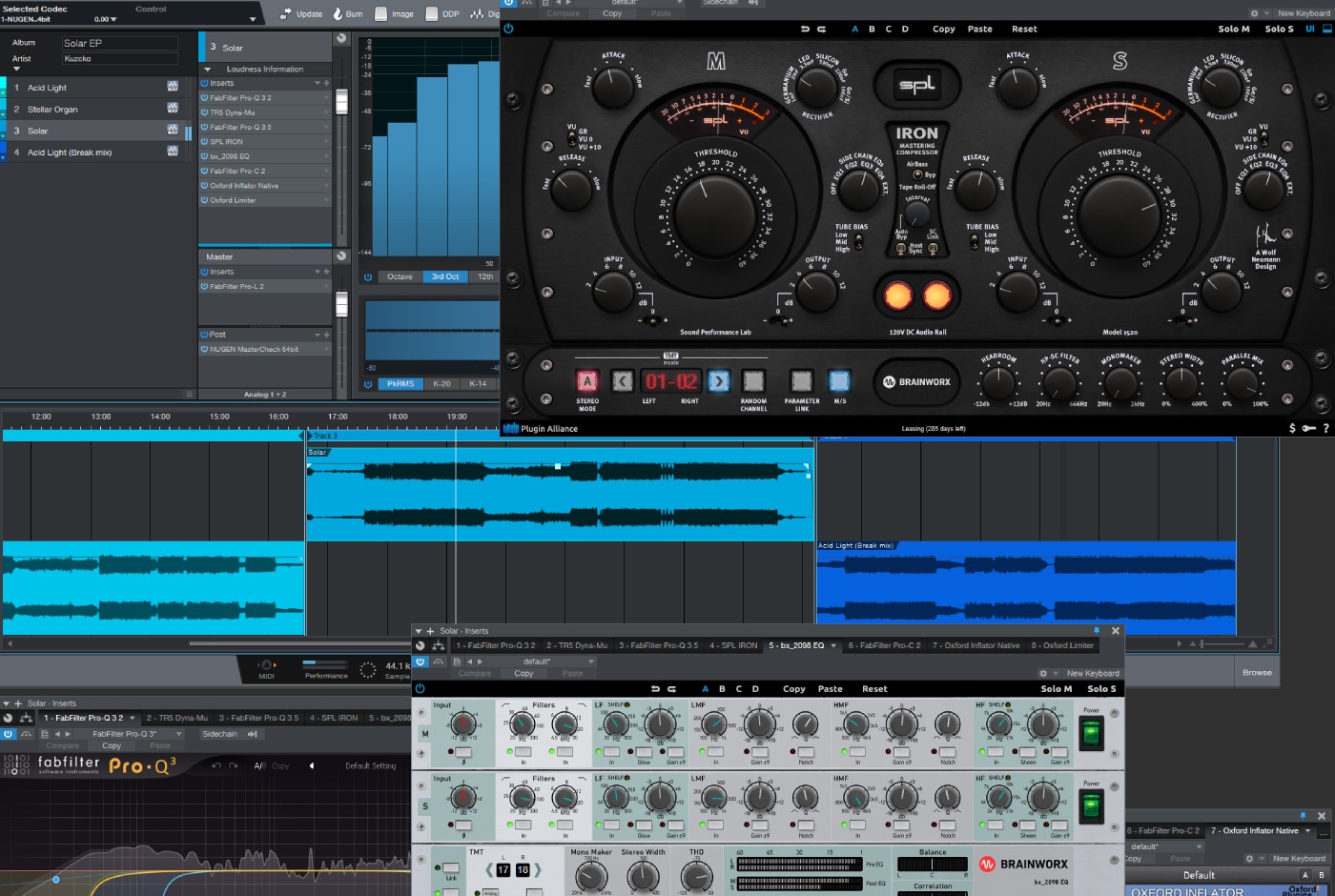 Professional high quality mastering for electronic music